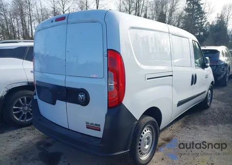 2018 Ram Promaster City Tradesman z USA, uszkodzony, nr VIN ZFBERFAB6J6J59590